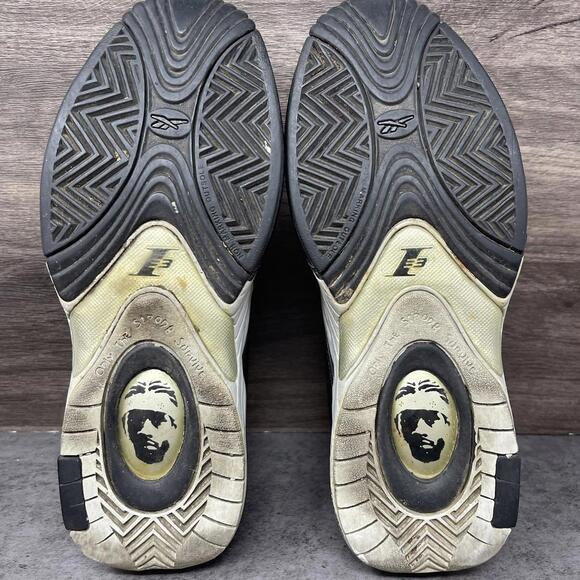 Reebok Vintage Allen Iverson I3 MVP Slip On Shoes Mens Size 6 / Womens 7.5 Black main image 10